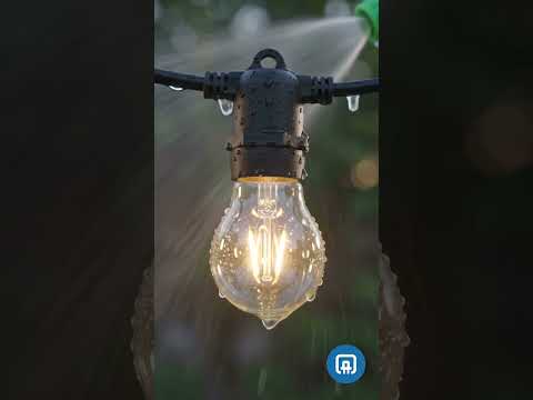 LED Outdoor Solar String Lights