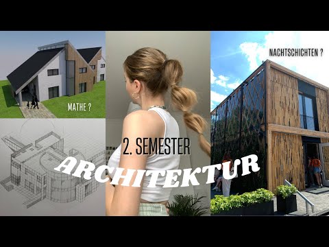 follow me around: realistische Woche im ARCHITEKTURSTUDIUM 🏛 2. Semester // Eva Leticia