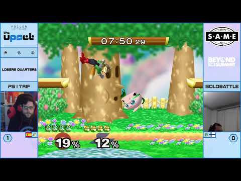 Upset - PS | Trif Vs. Solobattle - Losers Quarters - Melee Singles
