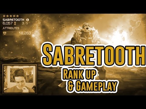 Sabretooth: 5* Rankup & ROL Gameplay | Marvel Contest of Champions