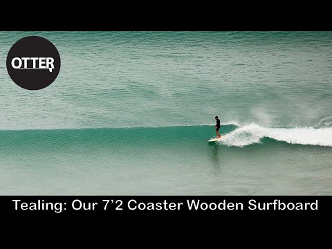 Tealing, Summer Styling: Our 7'2 Coaster Wooden Surfboard