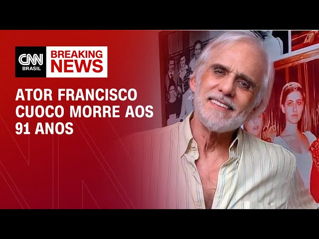 Ator Francisco Cuoco morre aos 91 anos | CNN ARENA