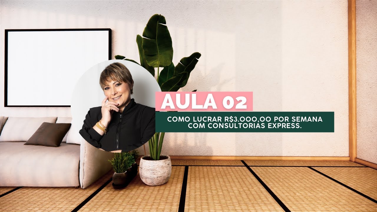 Como Lucrar R$ 3.000,00 por semana com Consultorias Express.
