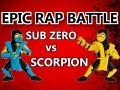 Sub Zero Vs Scorpion EPIC RAP BATTLE
