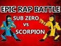 Sub-Zero vs Scorpion - EPIC RAP BATTLE 