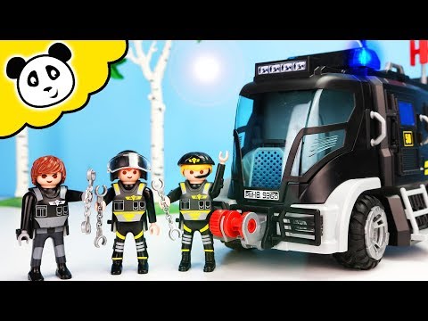 Playmobil Polizei - El Presidente undercover beim SEK - Playmobil Film