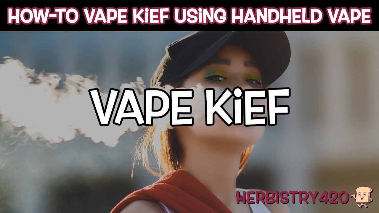 How to Vape Kief with Handheld Vaporizer: 5 Easy Steps
