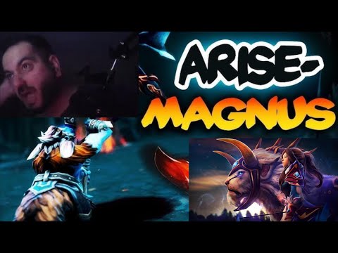 Ar1se Magnus Impossible Comeback Top Plays And Legendary Mirana Dota 2 Highlights !!