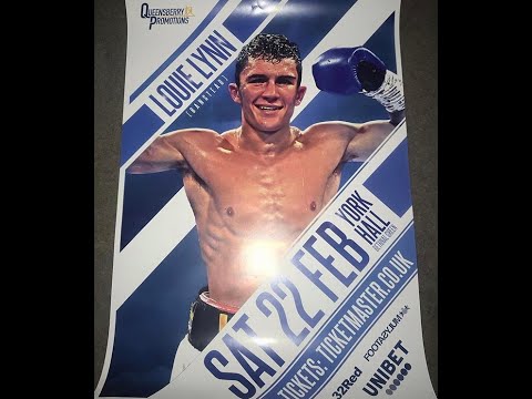 Louie Loco Lynn York Hall Promo 22 Feb 2020