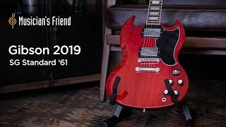 Video thumbnail for Gibson 2019 SG Standard '61 Electric Guitar Demo by Musician's Friend
