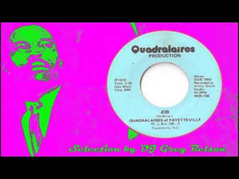Gospel Deep Funky Soul 45 - Quadralaires of Fayetteville - 'Job'