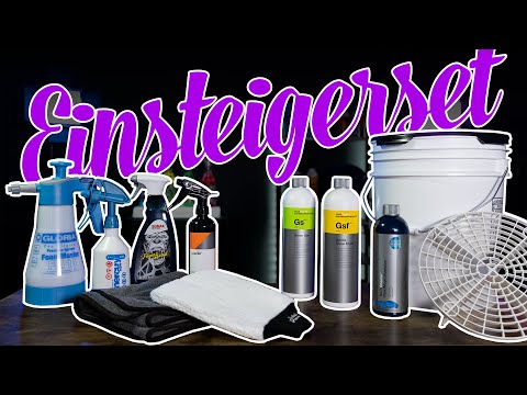 Autopflege Einsteigerset | Einsteiger-Guide | Start ins Hobby | Was ist sinnvoll?