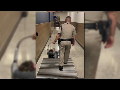 CHP officer pulls over suspected drunk drivers, both with unrestrained kids in the car