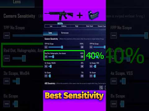 🔥Red Dot Best Recoil Sensitivity | Red Dot No Recoil Spray | Zero Recoil Sensitivity With Gyroscope