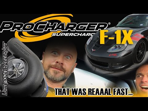1300 RWHP C6 Z06 Corvette - Procharger F1X