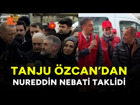 Tanju Özcan’dan çok konuşulacak Nureddin Nebati taklidi