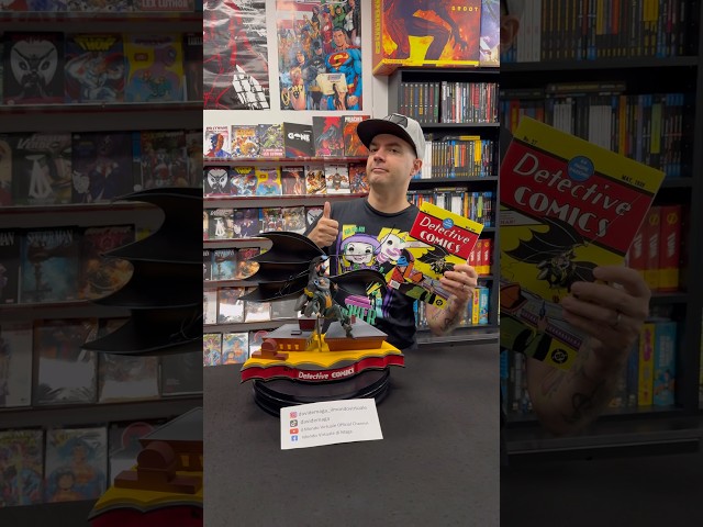 Vídeo relacionado con McFarlane DC Direct - Estatua 1/10 de Batman Detective Comics 27 (1st Appearance), edición Limitada, 45 cm