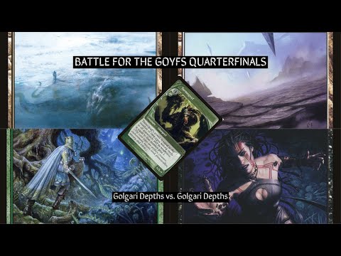 NO BANLIST MODERN Quarterfinals #3: Golgari Depths vs Golgari Depths (Battle for the Goyfs)