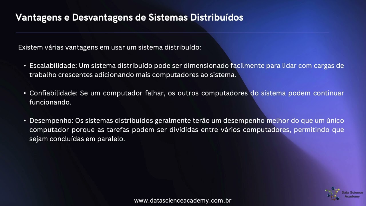 Vantagens de Sistemas Distribuídos