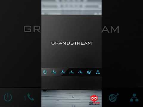 Video do produto Adaptador ATA Grandstream HT814 4 Portas FXS Gigabit VoIP