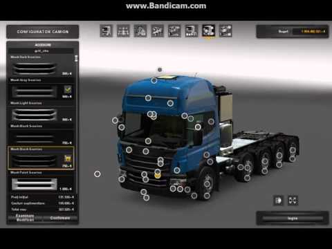 Euro Truck Simulator 2 Scania P Modifications