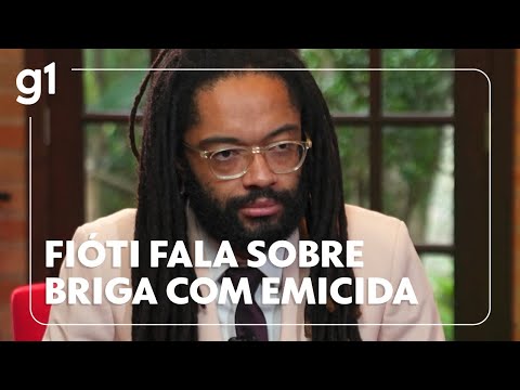 Fióti fala sobre briga com Emicida, nega saques indevidos #g1