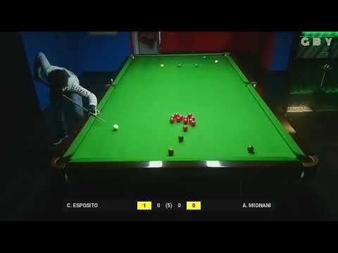 MEZZO COLPO - PROV. FIBIS BOLOGNA CAT. B 2018/19 - C. ESPOSITO vs A. MIGNANI