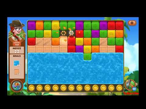 Lost Island Blast Adventure Level 729 NO BOOSTERS - A S GAMING