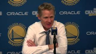 Steve Kerr compares Steph Curry to Spurs' great