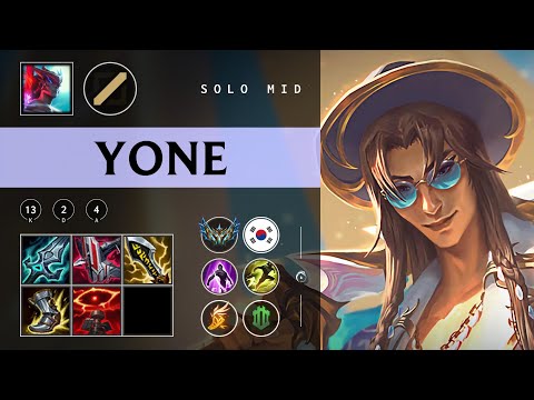 Yone Mid vs Syndra - KR Challenger Patch 25.24