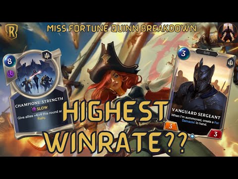Scouts Somehow Has The BEST Win-rate Of The Patch ft Miss Fortune Quinn | Legends of Runeterra