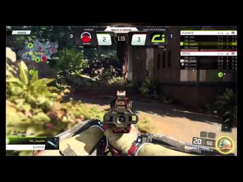 CWL Stage 1 Semifinals | Optic Gaming vs Elevate | Game 2 S&D