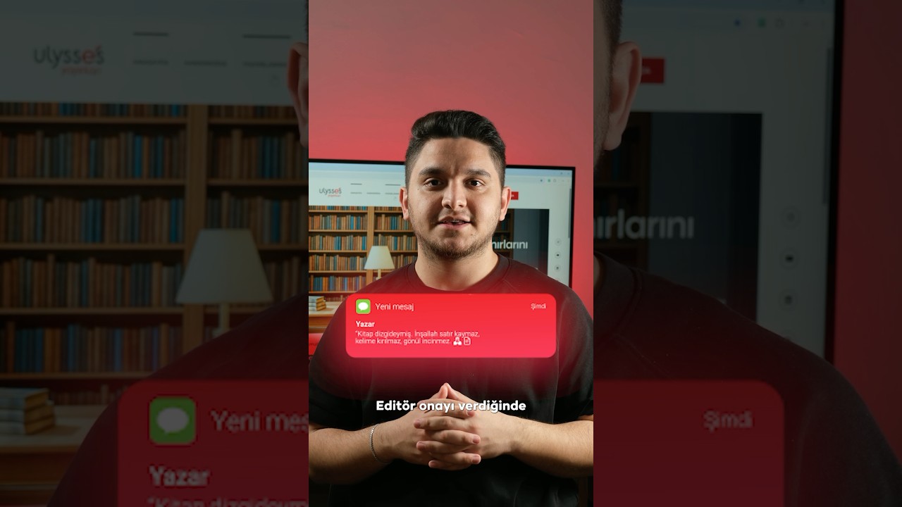 5 - Editasyon tamam, artık kitabınız şekilleniyor!Ulysses Yayınları’nda beşinci adım: Dizgi