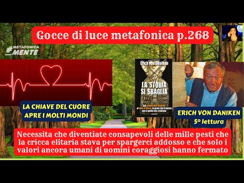 Gocce p268| La chiave del cuore per capire. Le tante "pesti" che stavano preparando e la loro fine