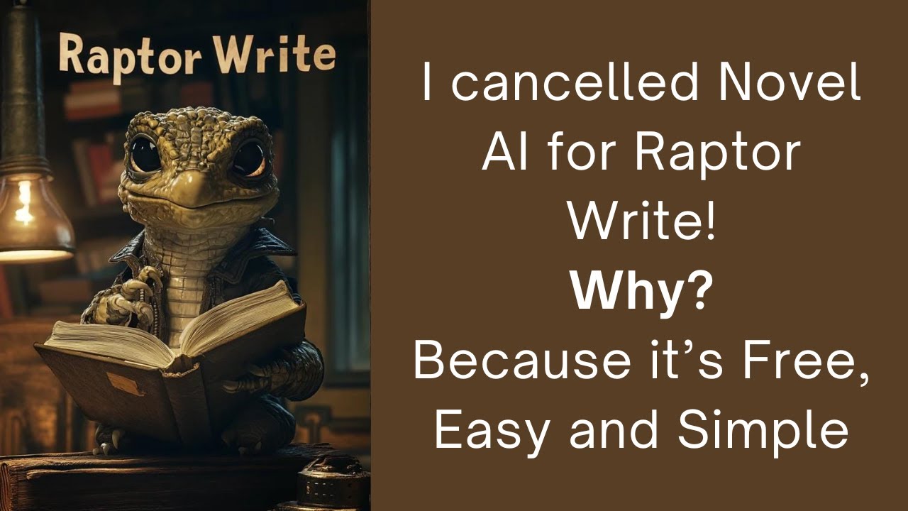 Raptor Write the new FREE AI tool that makes writing so much faster and easier