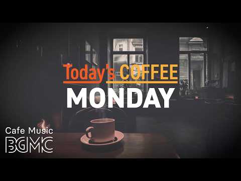 MONDAY COFFEE: 4K Cozy Window Cafe Music ☕️ Smooth Jazz for Focus & Study
