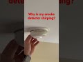 The most common reason your smoke detector is chirping