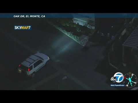 POLICE CHASE: El Monte chase suspect surrenders after bizarre pursuit in mobile home park | ABC7