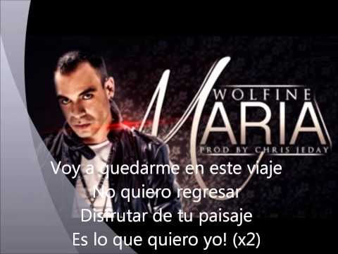 maria wolfine (letra) by angelito yeppes