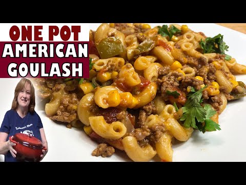 ONE POT AMERICAN GOULASH RECIPE | My Easy Version of Goulash