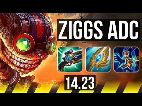 ZIGGS & Bard vs ASHE & Thresh (ADC) | KR Diamond | 14.23