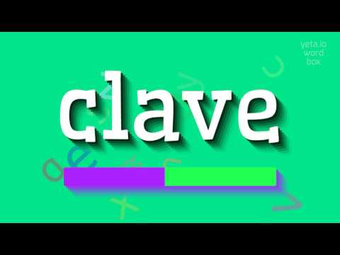 HOW TO SAY CLAVE? #clave