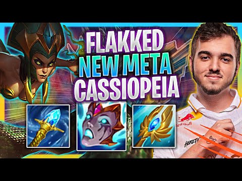 FLAKKED CRAZY CARRY WITH NEW META CASSIOPEIA ADC! | TH Flakked Plays Cassiopeia ADC vs Twitch!