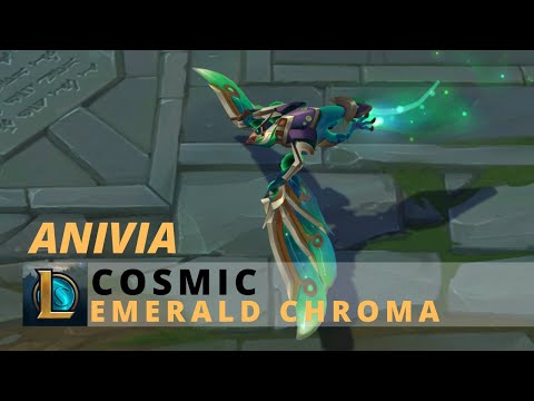 Cosmic Anivia Emerald Chroma - League Of Legends