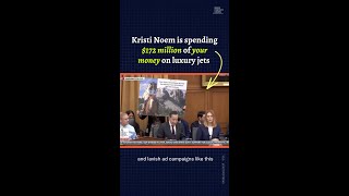 Kristi Noem spent $172 million of your money on luxury jets