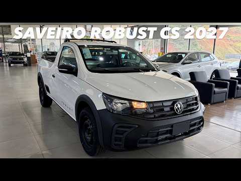 AVALIAÇÃO VW SAVEIRO ROBUST 2027 - VERSÃO PARA TRABALHO VALE 85 MIL REAIS NO CNPJ?!