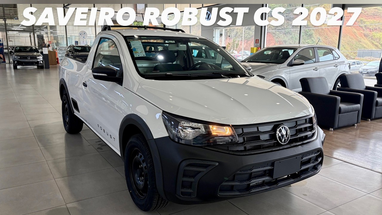 AVALIAÇÃO VW SAVEIRO ROBUST 2027 - VERSÃO PARA TRABALHO VALE 85 MIL REAIS NO CNPJ?!