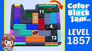 Soluzione del Livello 1857 di Color Block Jam