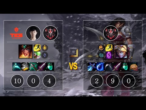 TES Photic Sivir vs Ezreal Bot - KR GrandMaster Patch 10.10