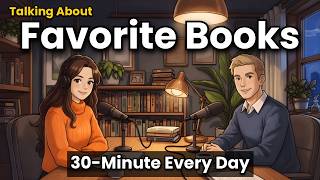 How to Talk About Favorite Books in English | English Conversation Practice @TalkAnna